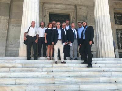 Στη Βουλή Πελετίδης, Γεροπαναγιώτη με αι...