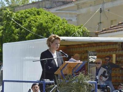 Η Όλγα Γεροβασίλη από το Μεσολόγγι: &quo...