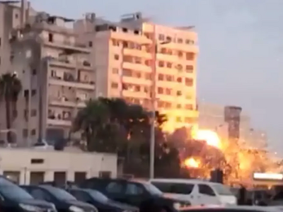 Βηρυτός: Η στιγμή που ισραηλινός βομβαρδ...