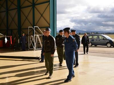 Στον Άραξο ο αρχηγός του Γενικού Επιτελε...