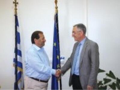 Δ.Καλογερόπουλος:Υποδέχτηκε τον Πρέσβη τ...