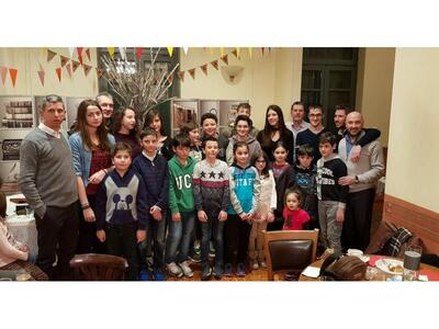 Ο Ιφιτος έκοψε την πρωτοχρονιάτικη πίτα του