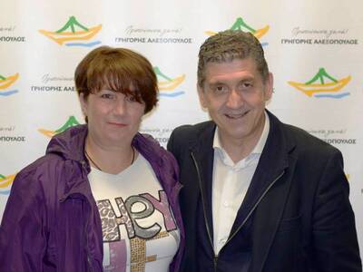 Η Αγγελική Τουργιανά υποψήφια με τον Γρη...