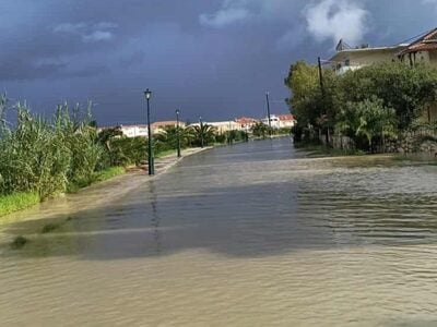 Κακοκαιρία «Byron»: Πλημμύρες σε Λακωνία...
