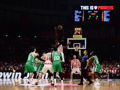Ο Ολυμπιακός 91-83 ισοφάρισε 1-1 τον Παν...