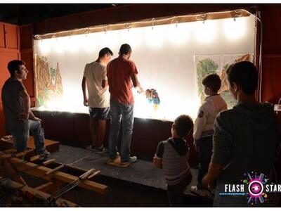 Παράσταση καραγκιόζη από το Θέατρο Σκιών...