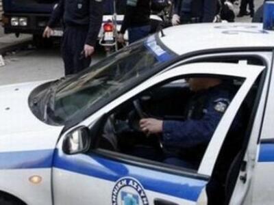 Στις φλόγες περιπολικό στο Ηράκλειο