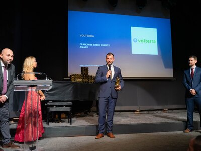 Η Volterra βραβεύεται στα Franchise Awards 2020