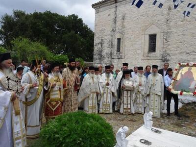Η γιορτή της Αγίας Μαρίνας στην Ιερά Μον...