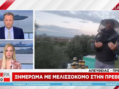 Ξημέρωμα με μελισσοκόμο στην Πρέβεζα