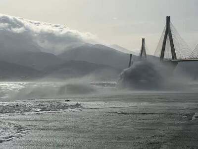 Πάτρα: Πτώσεις δέντρων και αιωρούμενα αν...