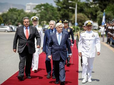 Μήνυμα Παυλόπουλου από το Πεντάγωνο: Κάν...