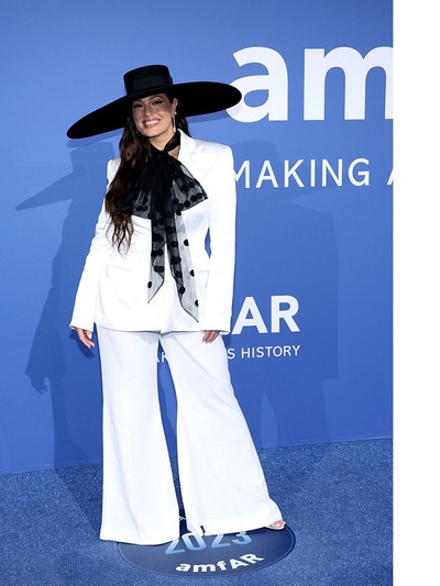 Ασλει Γκράχαμ με Nina Ricci 