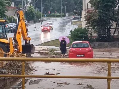Θεσσαλονίκη: Εικόνες χάους από την καται...