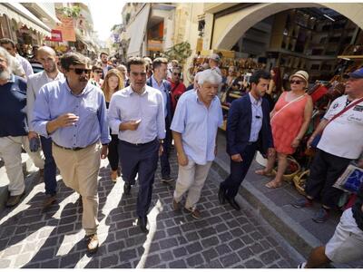 Τσίπρας προς Κρητικούς: Με τις ρακές που...