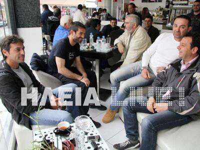 "Πασχαλινό" καφεδάκι με φίλους...