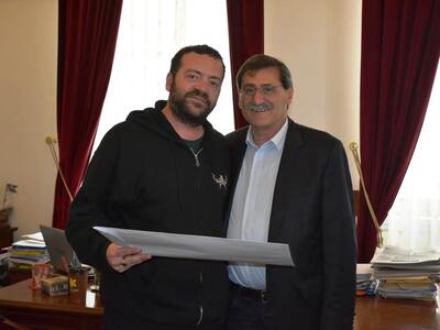 Στο δημαρχείο της Πάτρας ο διεθνούς φήμη...