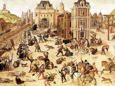 Η σφαγή του Αγίου Βαρθολομαίου, πίνακας ...