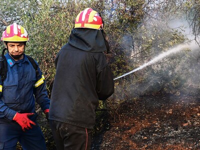 Νέα φωτιά στην Κεφαλονιά - Μάχη με τις φ...