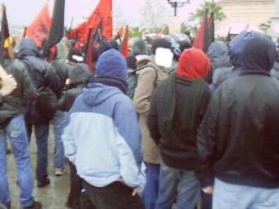 Πορεία αυτή την ώρα στους δρόμους της Πάτρας