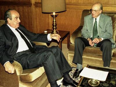 18/6/1990. Συνάντηση του Ανδρέα Παπανδρέ...
