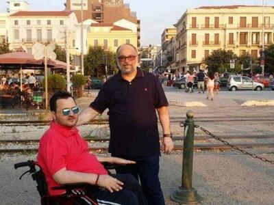 Και ο Παναγιώτης Κωστόπουλος με το Νίκο Τζανάκο