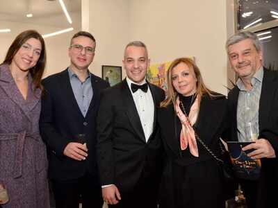 Ο κ. Τρίγκας με την κα Πατακοπούλου, τον...