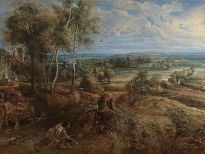 Rubens, View of Het Steen in the Early M...