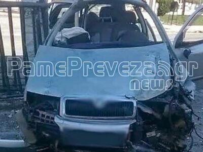 Άγιος Νικόλαος Βόνιτσας: Αυτοκίνητο μπού...