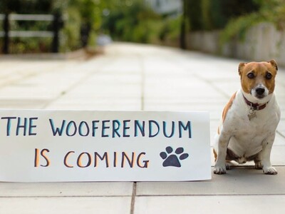 Οι σκύλοι διαδηλώνουν κατά του Brexit