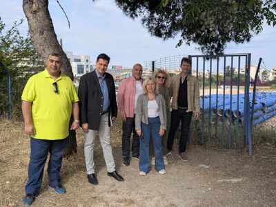 Επίσκεψη Πέτρου Ψωμά στα σχολεία της Ανθ...