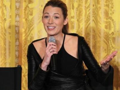 H Blake Lively στον Λευκό Οίκο