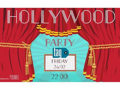 Hollywood Party την Παρασκευή στο Tag!