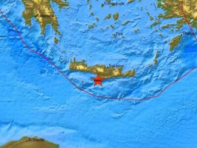 ΝΕΟΣ σεισμός στην Κρήτη, μετά τα 6,1 Ρίχ...