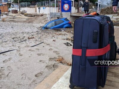 Κρήτη - Κακοκαιρία: Προβλήματα σε ξενοδο...