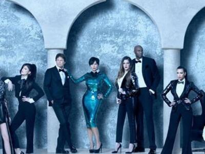 H χριστουγεννιάτικη κάρτα των Kardashian