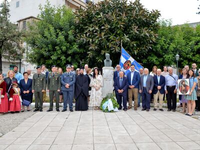 Πάτρα: Τελέστηκε Ετήσιο Μνημόσυνο για τον Παπαφλέσσα - ΔΕΙΤΕ ΦΩΤΟ