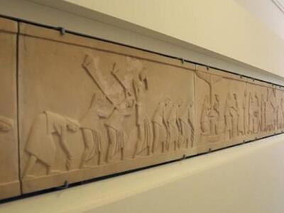 Η Βουλή των Ελλήνων υποδέχθηκε γλυπτή ζω...