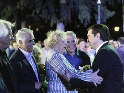 Αλέξης Τσίπρας στο Σκοπευτήριο Καισαριαν...