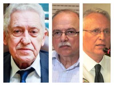 Κουβέλης, Παπαδημούλης και Ραγκούσης στη...