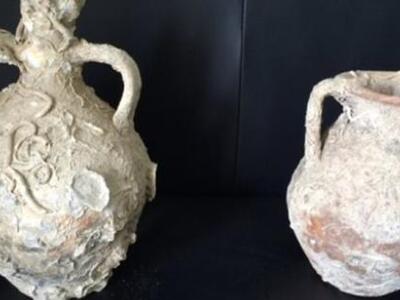  Λευκάδα: Στόλιζε το σπίτι του με αμφορε...