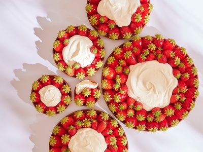 Οι tartes aux fraises