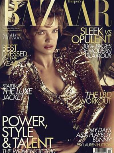 Natalia Vodianova - Harper's Bazaar UK D...
