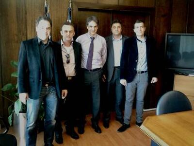 Συνάντηση του Προέδρου των Λιμενικών ΝΔ ...