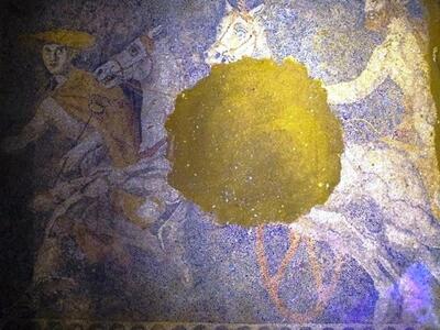 Αποκαλύφθηκε το ψηφιδωτό της Αμφίπολης -...