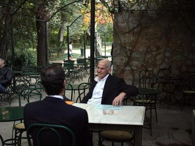 Με ποιον έπινε καφέ το μεσημέρι στον Εθν...