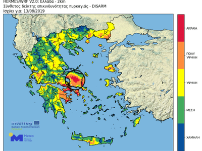 Πρόγνωση σύνθετου δείκτη επικινδυνότητας...