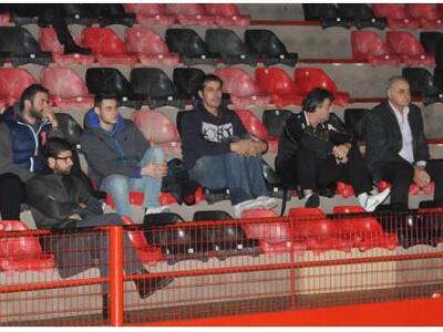 Βόλεϊ: Από την κερκίδα παρακολούθησε το ...