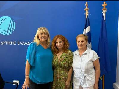 Η Αντιπεριφερειάρχης Υγείας Άννα Μαστορά...