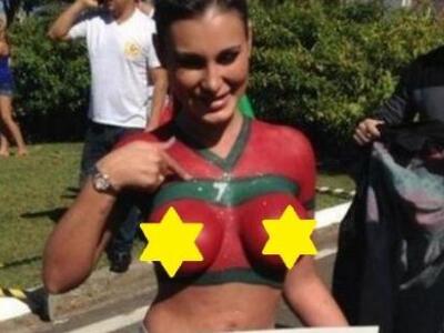 Πως υποδέχθηε το Ρονάλντο η Μις Οπίσθια; ΦΩΤΟ 